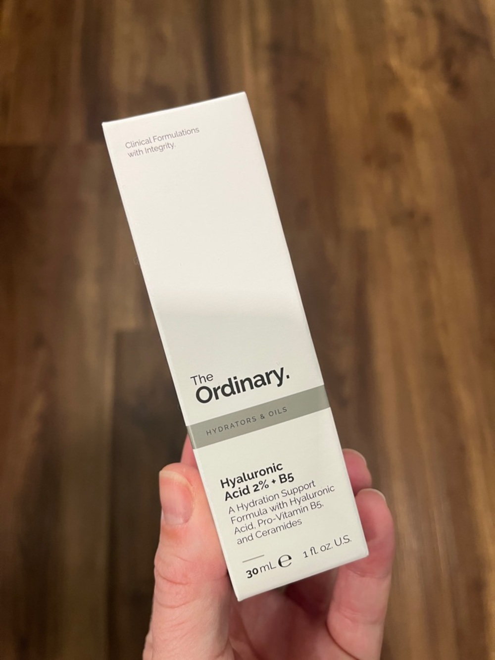 The Ordinary Hyaluronic Acid 2% + B5 Serum - White, Gray